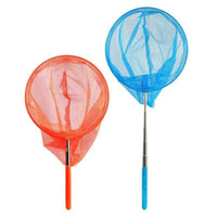 1 x RAW Customer Returns Saraoriginalshop Set of 2 Extendable Telescopic Net Gaudino Extendable Sea Fishing Fish Beach River Children Butterflies Insects outdoor activities. - RRP €9.9