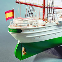 1 x RAW Customer Returns Artesan a Latina - Ship Model in Wood and Plastic - Spanish Training Ship, Juan Sebasti n Elcano Chileno Esmeralda - Model 22260, Scale 1 250 - Models to Assemble - Beginner Level - RRP €69.99