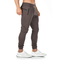 1 x RAW Customer Returns Yageshark Jogging Pants Men Cotton Sweatpants Sports Pants Fitness Slim Fit Pants Casual Pants Joggers Jogging Pants Men Streetwear Brown, Large  - RRP €28.8