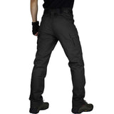 1 x RAW Customer Returns zuoxiangru Men s Tactical Combat Military Pants, Outdoor Work Cargo Casual Pants Cotton Workwear Trousers Black, Tag XXL  - RRP €50.5