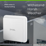 1 x RAW Customer Returns Zyxel 5G NR 5 Gbps Outdoor Router 4.67 Gbps Data Rate 9 dBi directional antenna for long distances Easy installation Suitable for outdoor use IP68 Nebula FWA710  - RRP €498.67