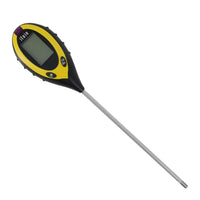 1 x RAW Customer Returns AMTAST 4 in 1 Soil PH and Moisture Instrument Garden Lawn Plant Pot Soil pH Meter Soil Gauge Temperature Sunlight Moisture Humidity Test Probe with Backlight - RRP €24.99