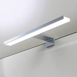 1 x RAW Customer Returns YIQAN 30cm LED mirror light bathroom lamp 7W 490 lumen 230 volt bathroom mirror lamp 4000K solid aluminum 3in1 bathroom mirror light waterproof IP44 bathroom mirror light flicker-free - RRP €21.99