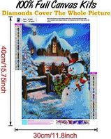 16 x Brand New Joydiy Painting By Numbers Adults Christmas - RRP €96.64