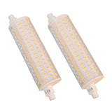 1 x RAW Customer Returns R7S LED lamps dimmable clear warm white - 2700 Kelvin, 118 mm length, replaces 150 watt halogen bulbs, pack of 2 - RRP €20.53