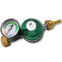 2 x RAW Customer Returns Boldrin Low pressure regulator 1.5Kg h 29mbar with excess flow safety valve and tank level indicator - RRP €70.82