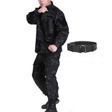 1 x RAW Customer Returns HANSTRONG GEAR H World Shopping Men s Military Tactical Hunting Combat Suit BDU Suit Shirt and Pants with Belt - RRP €47.98