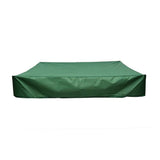 1 x RAW Customer Returns Dustproof sandpit cover with drawstring, waterproof sandpit cover, tarpaulin for sandpit cover 180x180cm  - RRP €25.2