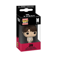 1 x Brand New Funko Pop Keychain BTS - Jin - Novelty Keychain - Collectible Vinyl Minifigure - Stocking Filler - Gift Idea - Official Merchandise - Music Fans - Minifigure - RRP €19.2