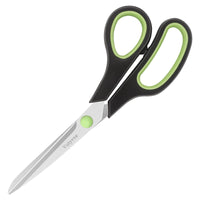 31 x Brand New Vutyvve Scissors, Stainless Steel Cutting Blade, Rubber Handle, Black and Green, 8 Inch, 1 Piece - RRP €706.8