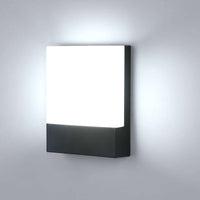 1 x RAW Customer Returns Lightsjoy 18W Outdoor Light LED Wall Light Outdoor IP65 Outdoor Lamp Cold White Wall Outdoor Wall Light Modern Wall Lamp Waterproof Outdoor Lighting Aluminum for Outdoor Area Outdoor Wall Light Hallway Staircase - RRP €32.99