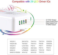 1 x RAW Customer Returns VIPMOON LED Controller, SP107E Bluetooth LED Music Controller Color Controller iOS Andriod App Support LED Remote Control WS2811 WS2812B WS2801 SK6812 Suitable for LED strips LED matrix panels - RRP €27.69