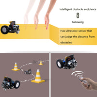 1 x RAW Customer Returns GeeekPi DeskPi MicroCar, BBC Microbit V2.2 Starter Kit, Micro Bit DIY Programmable Robot Car Kit, Car Brand Code Graphic Coding with Tutorial, for Teenagers Adults Educational Project - RRP €59.99