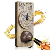 6 x Brand New Vintage Wooden Wall Beer Opener, Unique Gift Ideas for Men Dad Boyfriend Husband Grandfather, Father s Day Gift Cool Stuff Gadgets for Thanksgiving Christmas Birthday Gifts - RRP €41.94