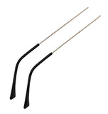 1 x RAW Customer Returns 1 pair of metal temple legs replacement temples for glasses temples, golden - RRP €18.43