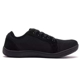 1 x RAW Customer Returns HOBIBEAR Unisex Wide Barefoot Shoes Women Men Barefoot Shoes Minimalist Outdoor Trail Running Walking Shoes Black, EU 41  - RRP €44.99