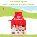 16 x Brand New Butyeak Santa Claus Apron, Adult Christmas Cooking Apron, Christmas Kitchen Baking Aprons, Christmas Apron, Christmas Kitchen Apron, Christmas Party Kitchen Cooking Baking Decor Unisex 50x70cm - RRP €102.56