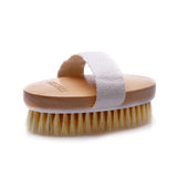 1 x RAW Customer Returns Ithyes Dry Brush, Body Brush, Exfoliating Brush, Natural Bristles, Bath Brush for Removing Dead Skin, Cellulite, Improves Lymphatic Functions, Exfoliation - RRP €8.36