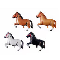 1 x Brand New 10pcs Horse Balloons 30inch Horse Party Decorations Horse Shape Foil Balloon for Graduation Birthday Wedding Party Decorations - RRP €15.99