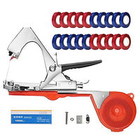 1 x RAW Customer Returns DrRobor Tomato Tying Machine Garden Plant Tape Machine for Grapes, Vine, Tomatoes, Vegetables, Fruits and Flowers Red  - RRP €34.99