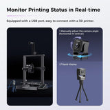 1 x RAW Customer Returns Creality Nebula Camera, Real-time Monitoring WIFI Time-lapse 3D Printer Camera For Creality Sonic Pad, Creality Nebula Pad, Ender 3 V3 KE CR-10 SE Halot Mage Halot Mage Pro - RRP €45.61