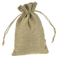 1 x RAW Customer Returns PLECUPE 20 Pieces Jute Bags, Jute Bags 20x30 cm, Gift Bags with Drawstring, Vintage Linen Bags Gift Bags Burlap Jewelry Pouch Candy Bags, Khaki - RRP €22.2