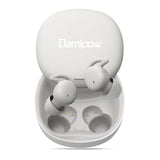 1 x RAW Customer Returns Damipow L29 In Ear Headphones Bluetooth, Mini Sleep Earbuds with Microphone and Volume Control, Hearing Protection Sleep Suppression Noise Snoring, Can Be Used Individually, USB-C Charging - RRP €49.4