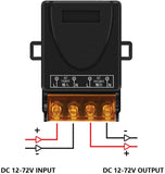 1 x RAW Customer Returns Gebildet Continuous Duty Solenoid Relay 12V 4 Terminals Heavy Duty Nickel Plated for Golf Carts, Marine Rush Max 200 A, Replaces 70-111224, 3635820, 1114208, 1114218, 1114223, 1114534, 1114547 - RRP €19.66