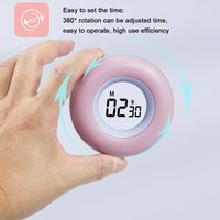 2 x Brand New Countdown Timer with Voice Control, Rotatable Settings, Digital Timer with Magnetic Screen, Ideal for Classroom, Kitchen, Cooking Fitness Baking Learning, Easy for Kids Seniors - RRP €30.24