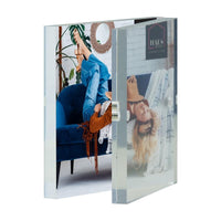 1 x Brand New HAES DECO Plexiglass picture frame 10x10 quick-change photo frame Kalmar for photo size 10x10 photo frame with magnetic closure interchangeable frame portrait frame AP125HS - RRP €10.74