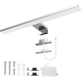 1 x RAW Customer Returns Aourow Bathroom Mirror Lamp 10W, 40CM 820LM Bathroom Mirror Light, Cold White 6500K IP44 Waterproof LED Bathroom Mirror Lamp for Bathroom and Mirror Cabinet CLASS II - RRP €26.99