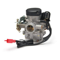 1 x RAW Customer Returns JFG Racing CVK26 Replacement Carburetor for Scooter ATV GY6 150cc 200cc 250cc 26mm - RRP €58.99