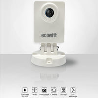 1 x RAW Customer Returns WittCam Weather Outdoor Camera HP10, Indoor-Outdoor WiFi-Connected Camera IP66 Waterproof, FOV150 Wide Angle 2 Million Pixels, Supports Ecowitt Server, Time Lapse Photography 5 10 15 20 25s - RRP €58.49