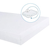 1 x RAW Customer Returns Bedecor Waterproof Mattress Cover 160 x 200 x 30 cm, with Zipper Mattress Protector 160 x 200 cm Cotton, Elastic Anti Mite Mattress Protector, Breathable Mattress Cover - RRP €37.99