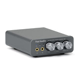 1 x RAW Customer Returns Fosi Audio K5 Pro Headphone Amplifier, USB C DAC Amplifier Headphone HiFi, USB Optical Coaxial Microphone Inputs to 3.5mm AUX RCA Output, Gaming DAC AMP Hi-Res for PS5 PC MAC Active Speakers - RRP €89.99