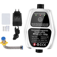 1 x RAW Customer Returns Automatic Water Pressure Booster 100Pa Automatic Controller DC 24V 25L min for Shower Household Kitchen Wall Mounted - RRP €56.99