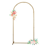 1 x RAW Customer Returns Metal Wedding Arch, 2m Wedding Arch Frame Metal Wedding Arch Stand Wedding Door Arch for Wedding Ceremony Anniversary Birthday Party Celebration - RRP €53.27