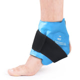 1 x RAW Customer Returns NEWGO Ankle Ice Pack for Pain Relief Reusable Hot Cold Therapy Gel Ice Cold for Foot Injuries, Ankle Swelling, Sprains, Post Surgery Pale Blue  - RRP €15.12