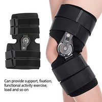 1 x RAW Customer Returns Hinged Knee Orthosis with Mandrel, Adjustable Knee Orthosis Suppliers for Sports Injuries and Knee Joint Protection Fixed Brace Men Women S  - RRP €84.28