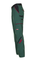 1 x RAW Customer Returns Planam Highline men s trousers green black red model 2325, size 48 - RRP €30.81