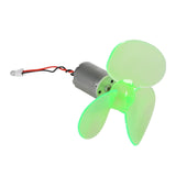 1 x RAW Customer Returns Jadeshay Power Generator, 90mm Micro Wind Power Generator, Mini Wind Turbine DC Motor Model DIY Kits with Fan, for Science Class Experiments - RRP €13.09