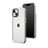 1 x RAW Customer Returns RhinoShield Crystal Clear Case Compatible with iPhone 14 13 Advanced yellowing resistance, high transparency, customizable and transparent protective case - black camera ring - RRP €37.99