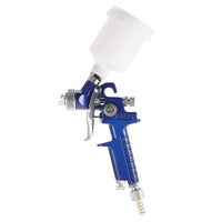 1 x RAW Customer Returns HVLP Paint Spray Gun 0.8mm Gravity Feed Spray Gun 120cc for Car Paint Repair - RRP €16.99