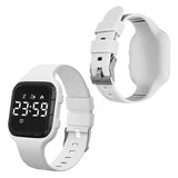 1 x RAW Customer Returns HUYVMAY Fitness Pedometer Watch without App and Mobile Phone, 20 Day Battery Life Rechargeable Watch, Waterproof Fitness Watch Wristwatch with Calorie Calculator Timer 3 Alarm Clocks for Women Children Seniors - RRP €24.77