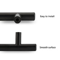 1 x RAW Customer Returns LONTAN Pack of 20 kitchen handles black 128 mm hole spacing handles for kitchen cabinets furniture handles cupboard handles black furniture handles stainless steel black handles kitchen door handles kitchen - RRP €31.25