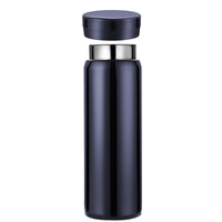 1 x RAW Customer Returns Small Thermos Bottles Stainless Steel - Cute Water Bottle, Vacuum Insulated Bottle for Hot and Cold Drinks BPA-Free, Blue, 280 ml  - RRP €15.99