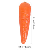 3 x Brand New PRETYZOOM 30 pieces mini carrots decoration styrofoam carrot artificial carrots Easter decoration mini carrots craft decorative vegetables carrot artificial vegetables 3D carrot carrot photo props - RRP €35.07