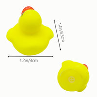 20 x Brand New CHLD rubber duck set of 20, squeaking ducks for the bathtub, bathing fun and decoration, party favors for children s birthdays, yellow - RRP €199.4