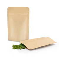 1 x RAW Customer Returns SumDirect Pack of 50 Paper Bags Kraft Paper with Foil Lined Paper Bags with Base for Packaging Coffee, Tea Food 9 x 14 cm  - RRP €12.6