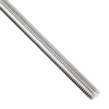 2 x RAW Customer Returns sourcing map M10 x 500mm Fully Threaded Rod Threaded Rod Threaded Bolt Threaded Rod 304 Stainless Steel Right Hand Thread Silver Tone - RRP €47.38